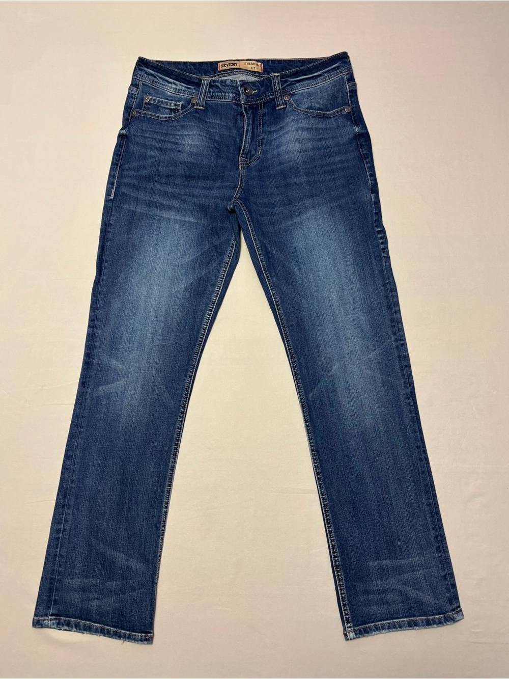 Seven7 Men's Classic Straight Fit Jeans Size 32 x 30